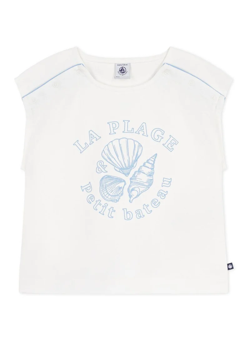 بيتي باتو Children's short-sleeved cotton T-shirt